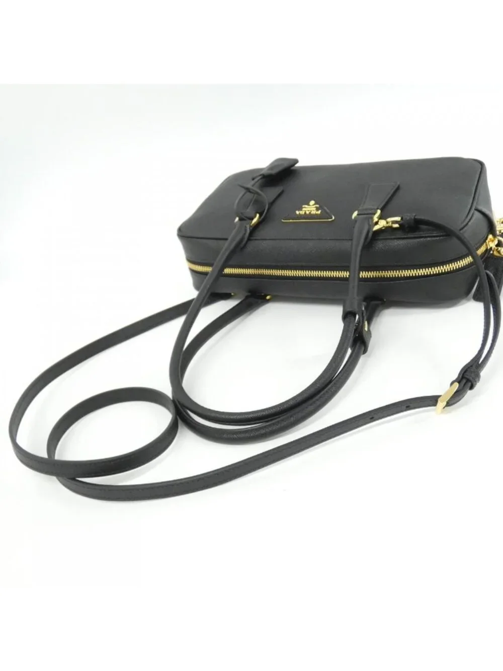 Prada Bag Handbag Gold